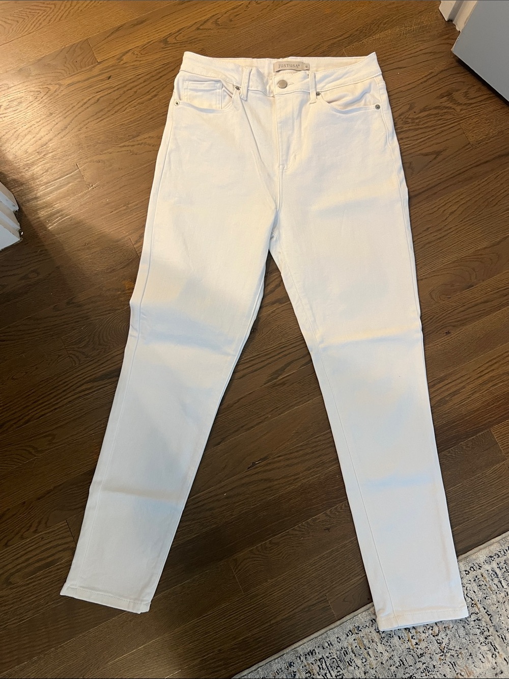 Just USA White Skinny Jeans